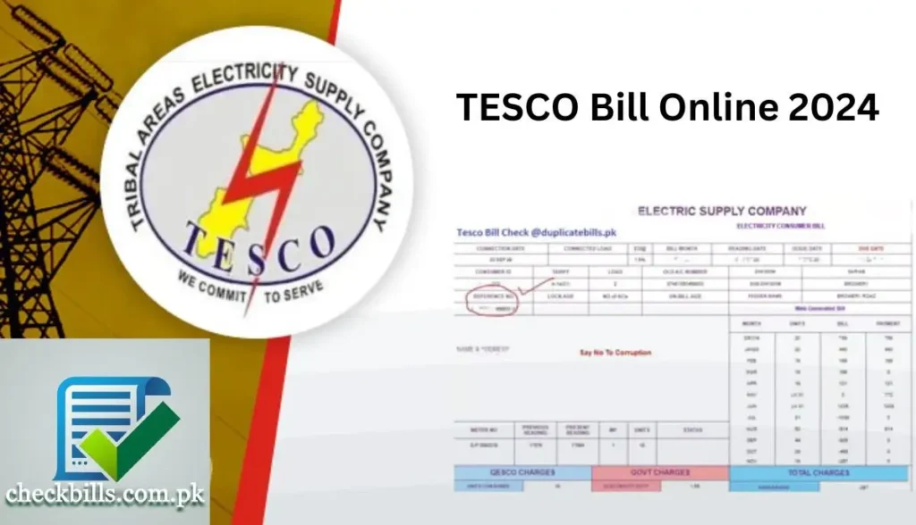 TESCO Bill Online